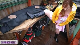 'Please don't tell my Parents' - Squirting Slut Gets Illegality in Shipwreck throw off and Pain in the neck Fucked - Shannon Heels